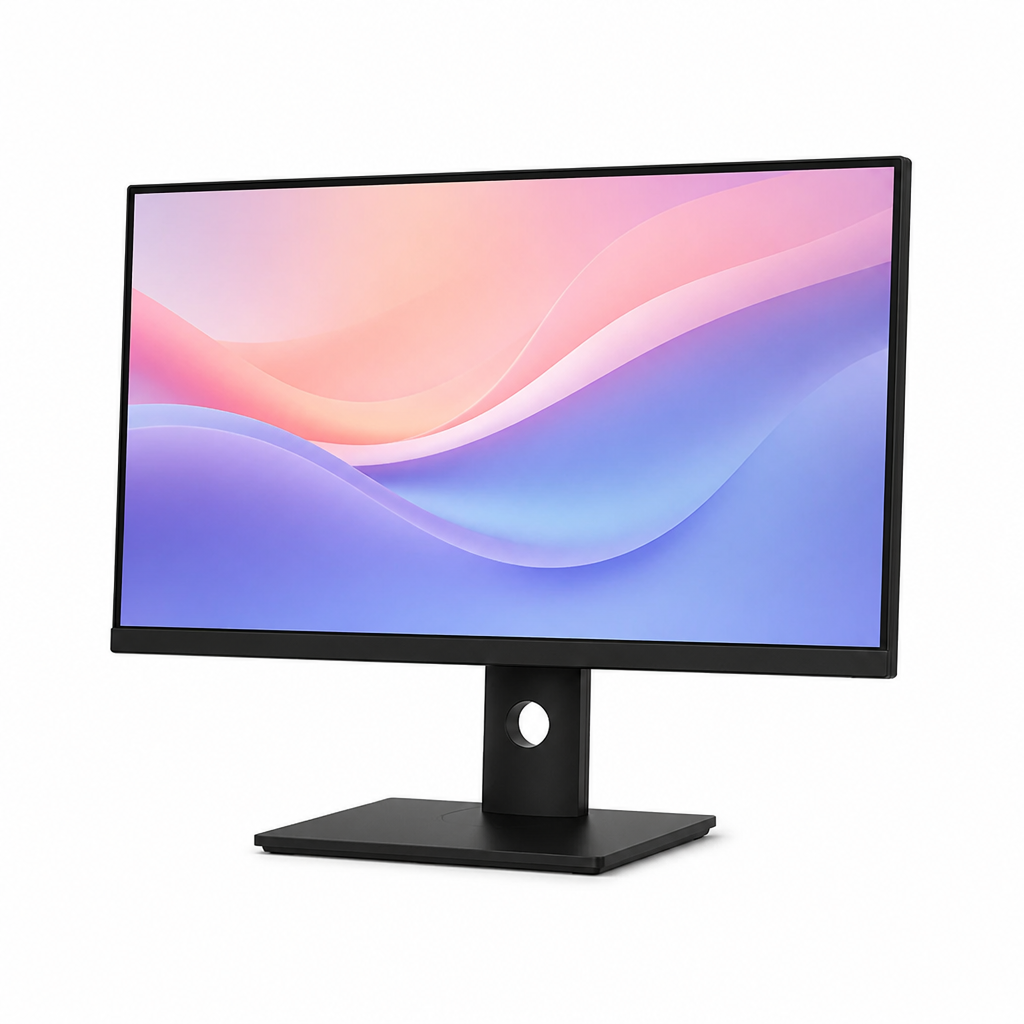 24-inch Full HD 100Hz computer monitor for gaming & productivity, VESA mount compatible, delivers immersive visuals.