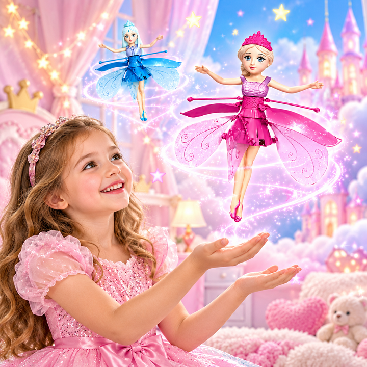 Girls' Flying Interactive Princess Toy