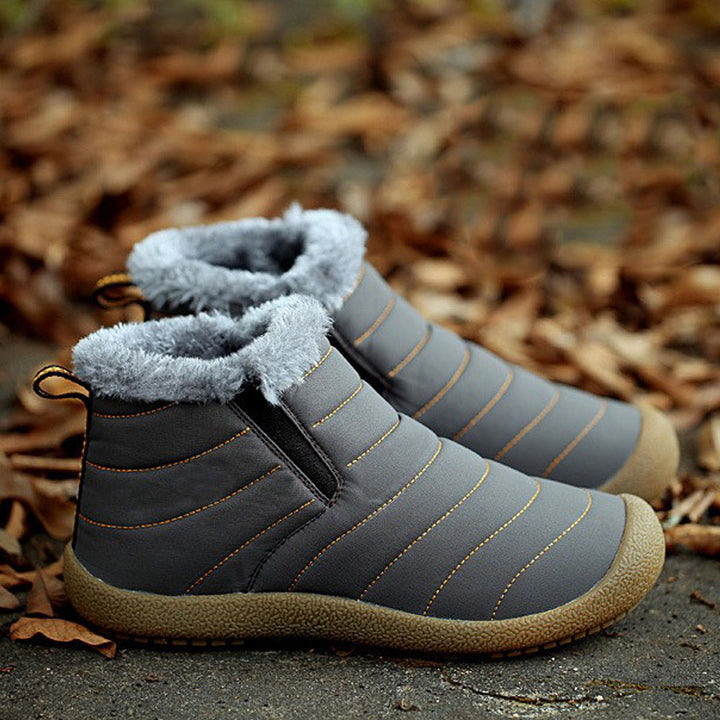 Men's Waterproof Super Warm Ankle Snow Boots