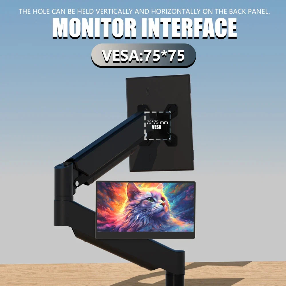 Sleek 14-inch portable monitor used with a laptop, enhancing productivity as a secondary screen on the go.