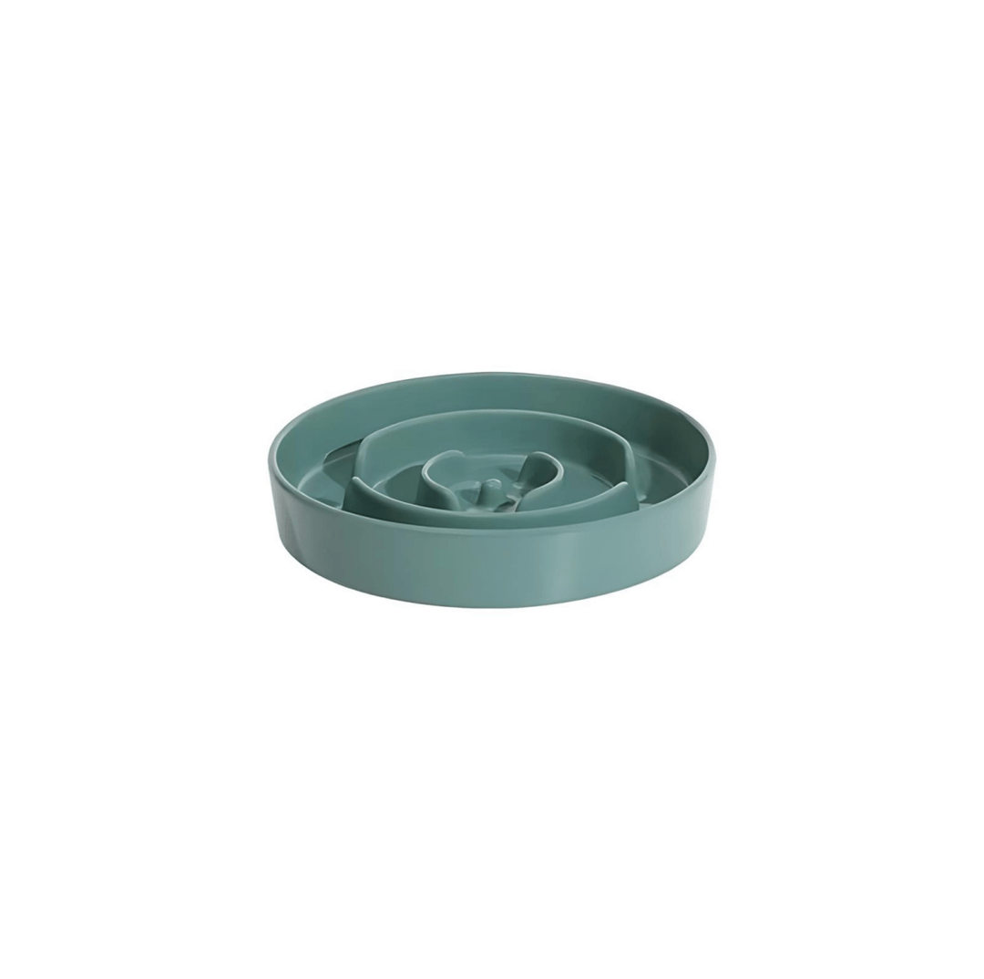Healthy digestion ceramic slow feeder pet bowl, prevents choking & vomiting.