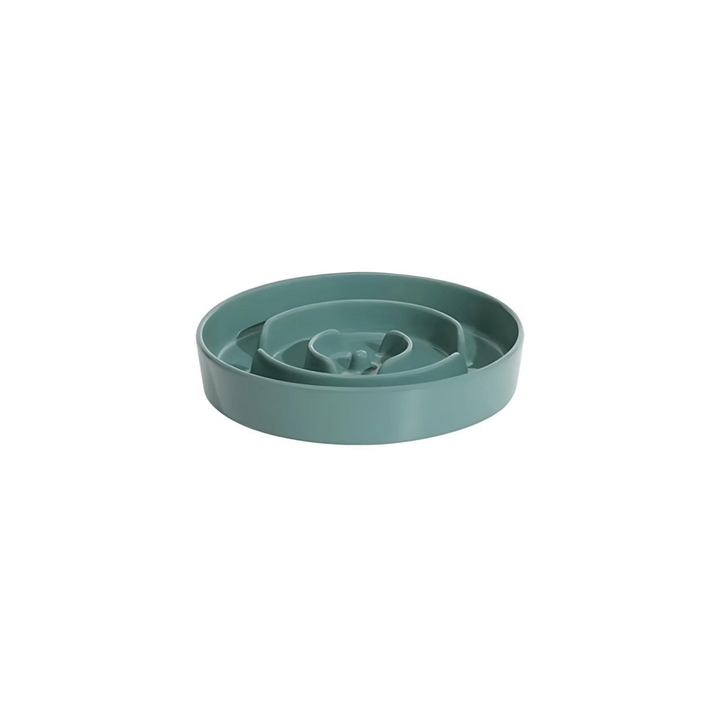 Healthy digestion ceramic slow feeder pet bowl, prevents choking & vomiting.