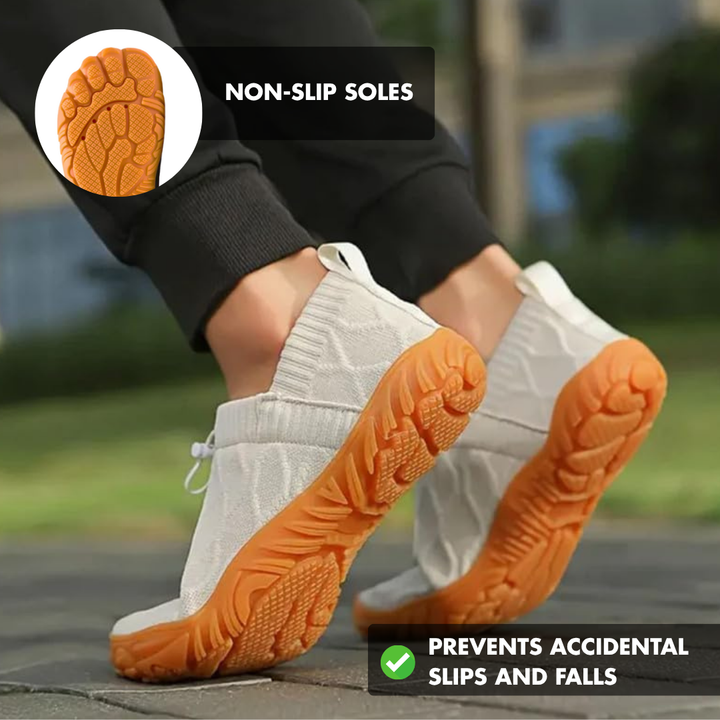 Men's Cozy Quilted Mesh Slip-On Sneakers