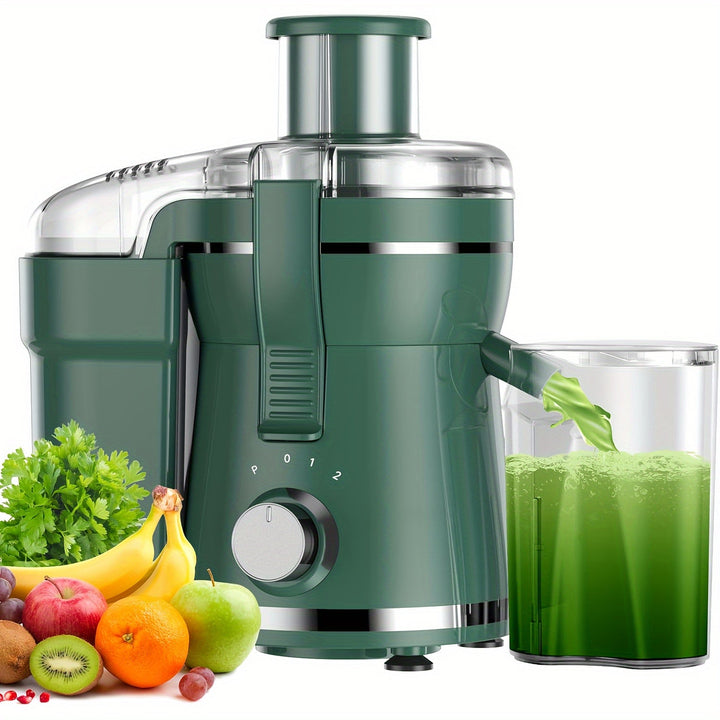 Enjoy fresh, healthy fruit & vegetable juices with this 500W electric juicer. Easy clean stainless steel appliance.