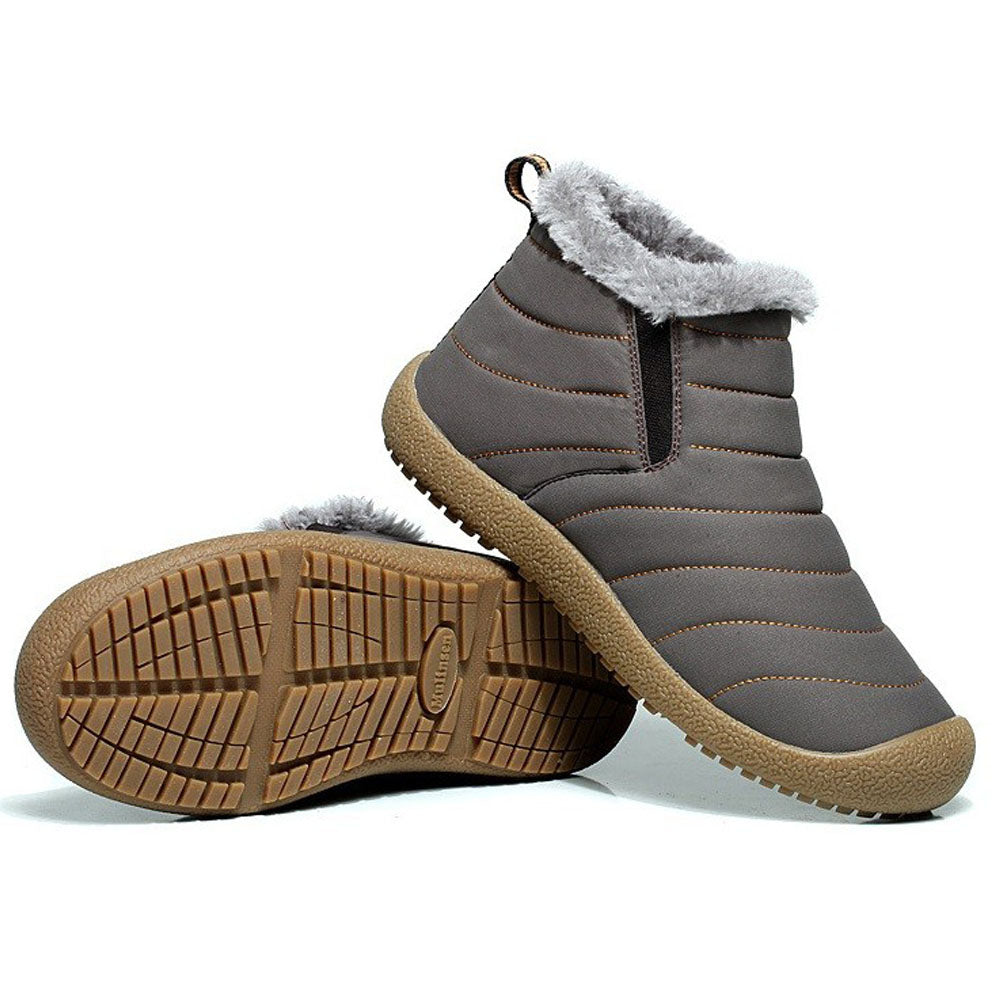 Men's Waterproof Super Warm Ankle Snow Boots