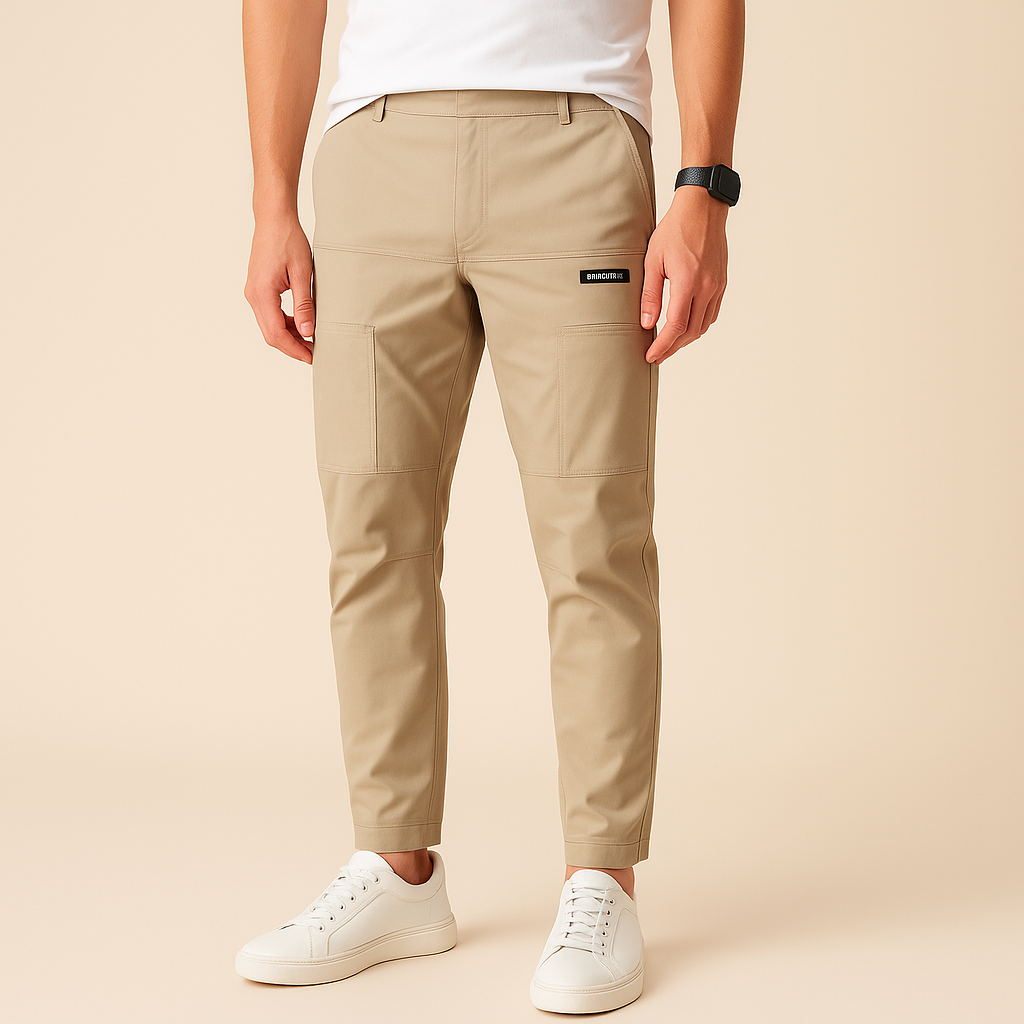 Athletic Men's Harem Joggers, ultimate comfort casual pants with a relaxed fit. Ideal for sport and daily wear.