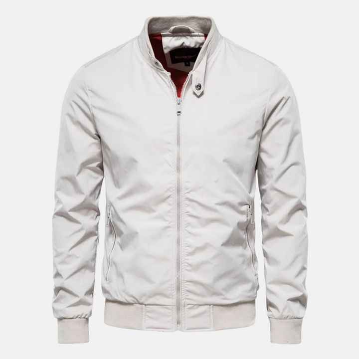 Tactical men's field jacket, military style, ideal for hiking, outdoor activities & utility.