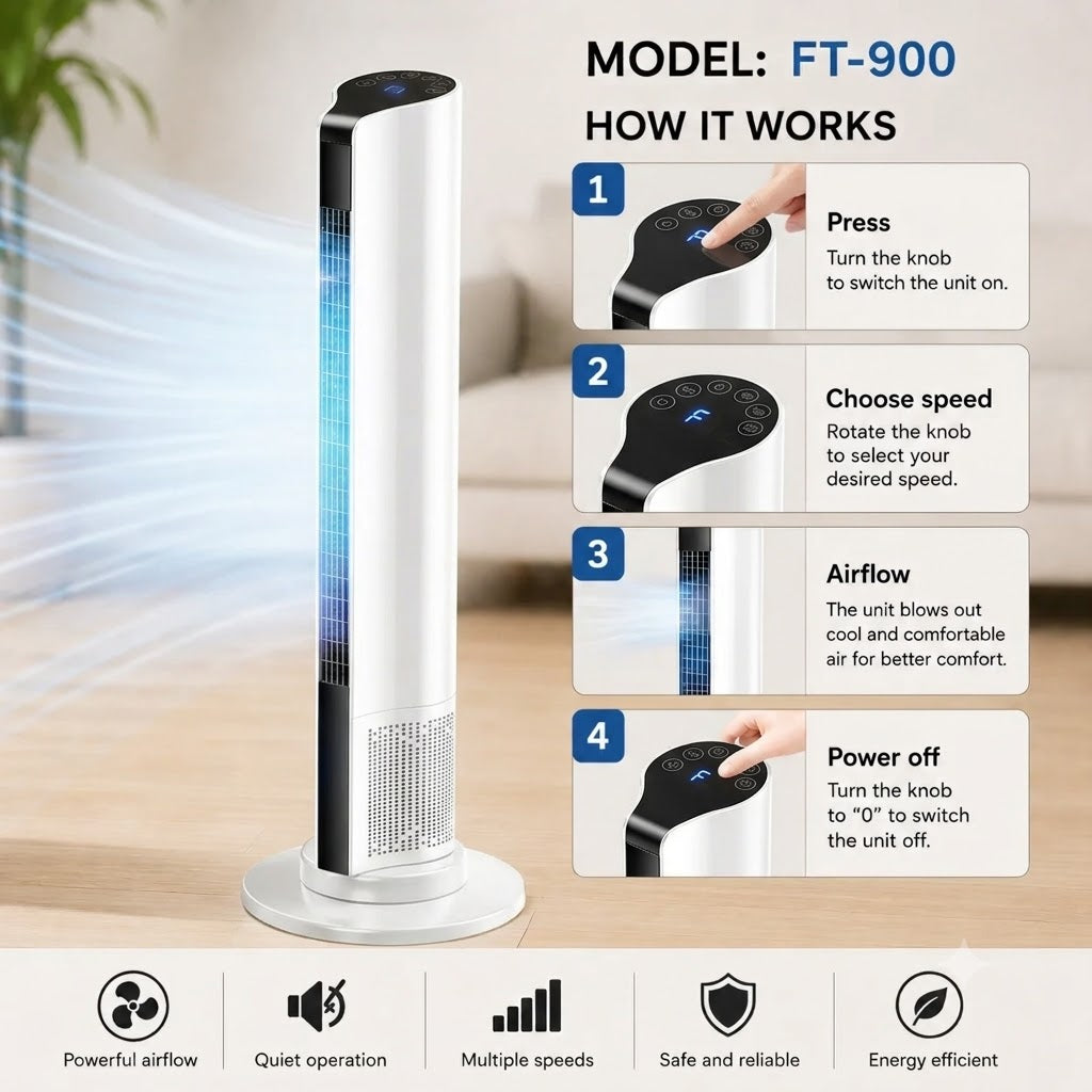 Portable Air Conditioner Stand Up Room Cooler Indoor AC Unit