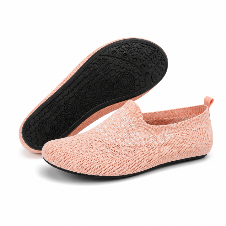 Men's Knit Barefoot Slip-On Athletic Walking Shoes