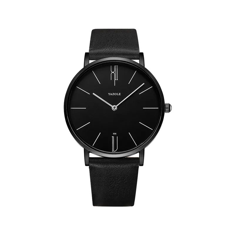 Unisex Classic Slim Watch with Strap