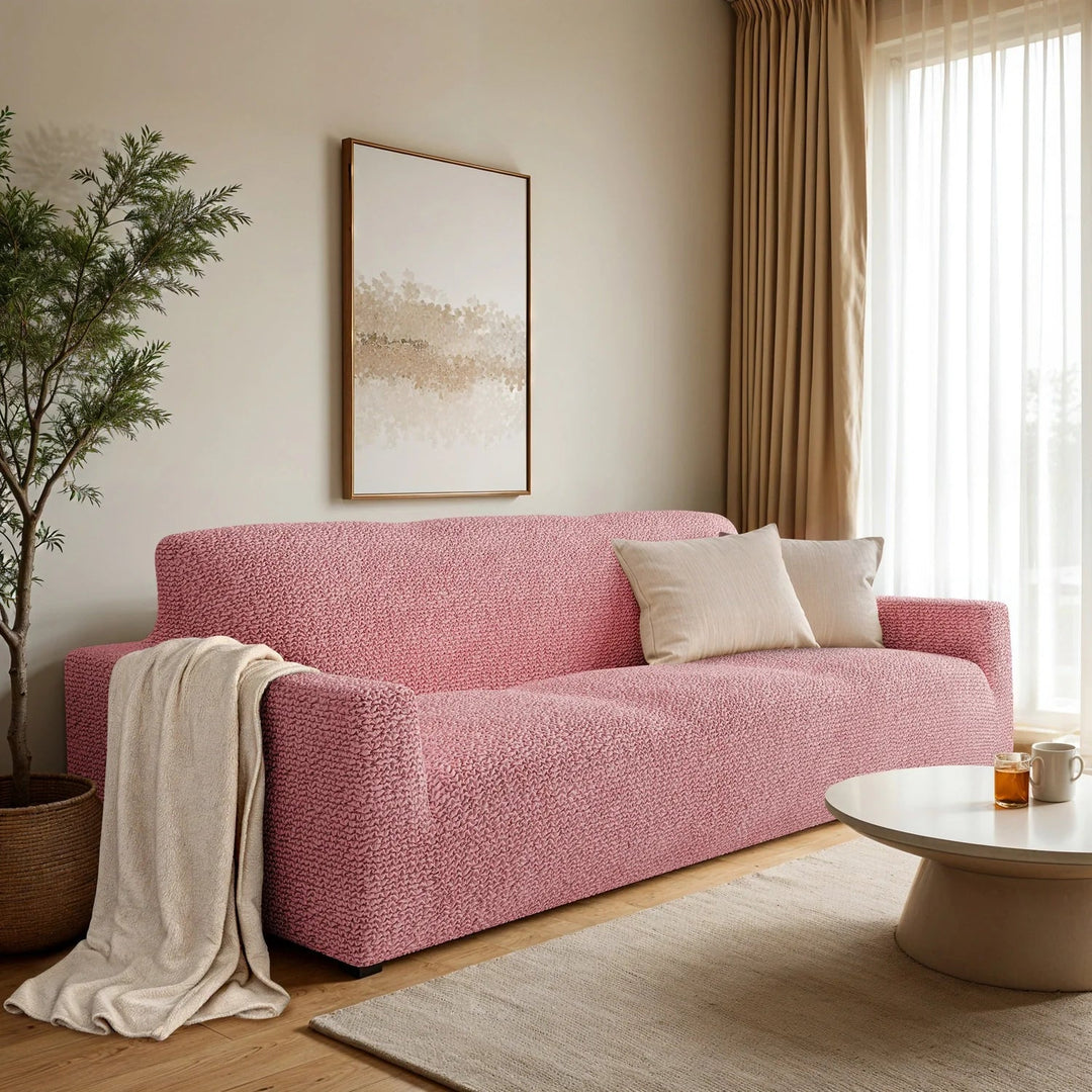 3 - Seater Stretch Sofa Slipcover for Microfiber Couch - Lexians