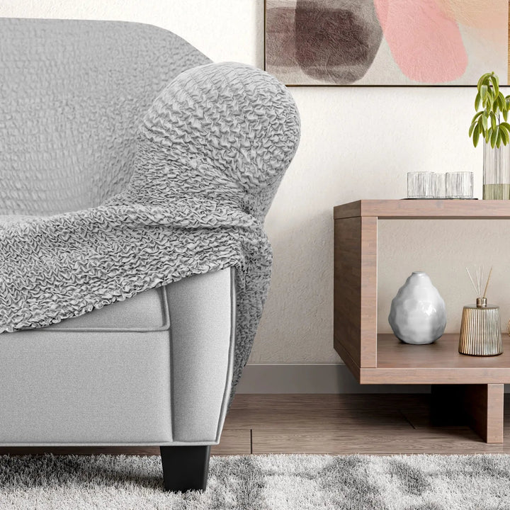 3 - Seater Stretch Sofa Slipcover for Microfiber Couch - Lexians