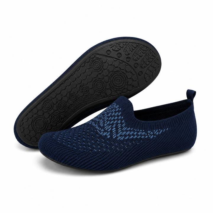 Men's Knit Barefoot Slip-On Athletic Walking Shoes