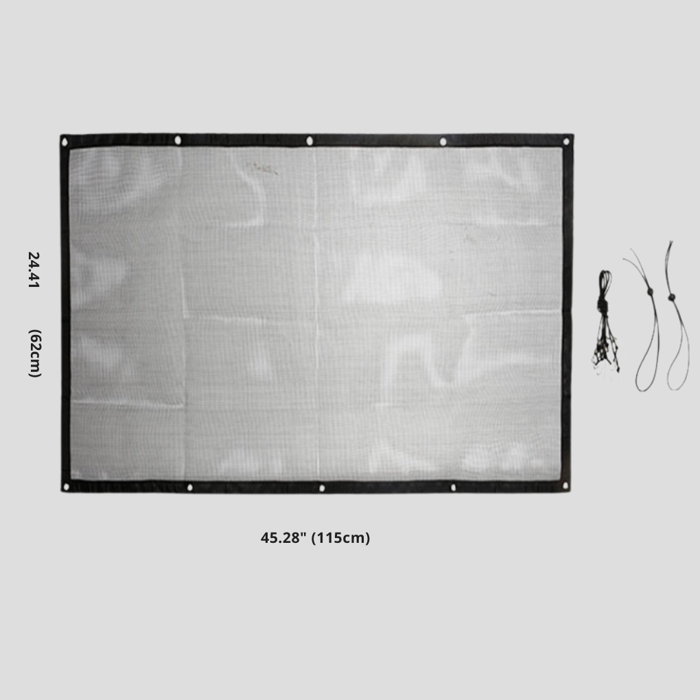 Durable dog vehicle barrier and pet divider. Ensures secure pet travel & car safety, keeps furry friends in the back.