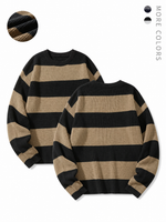 Khaki Gray Stripe