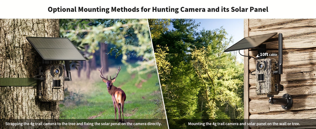 Tavvitaimp18 solar 4K trail camera: eco-friendly, night vision, cellular alerts for remote wildlife viewing.