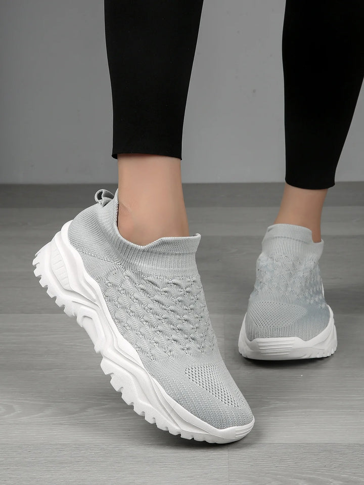 Women's Ortho Cloud Slip-On Shoes - Orange White
