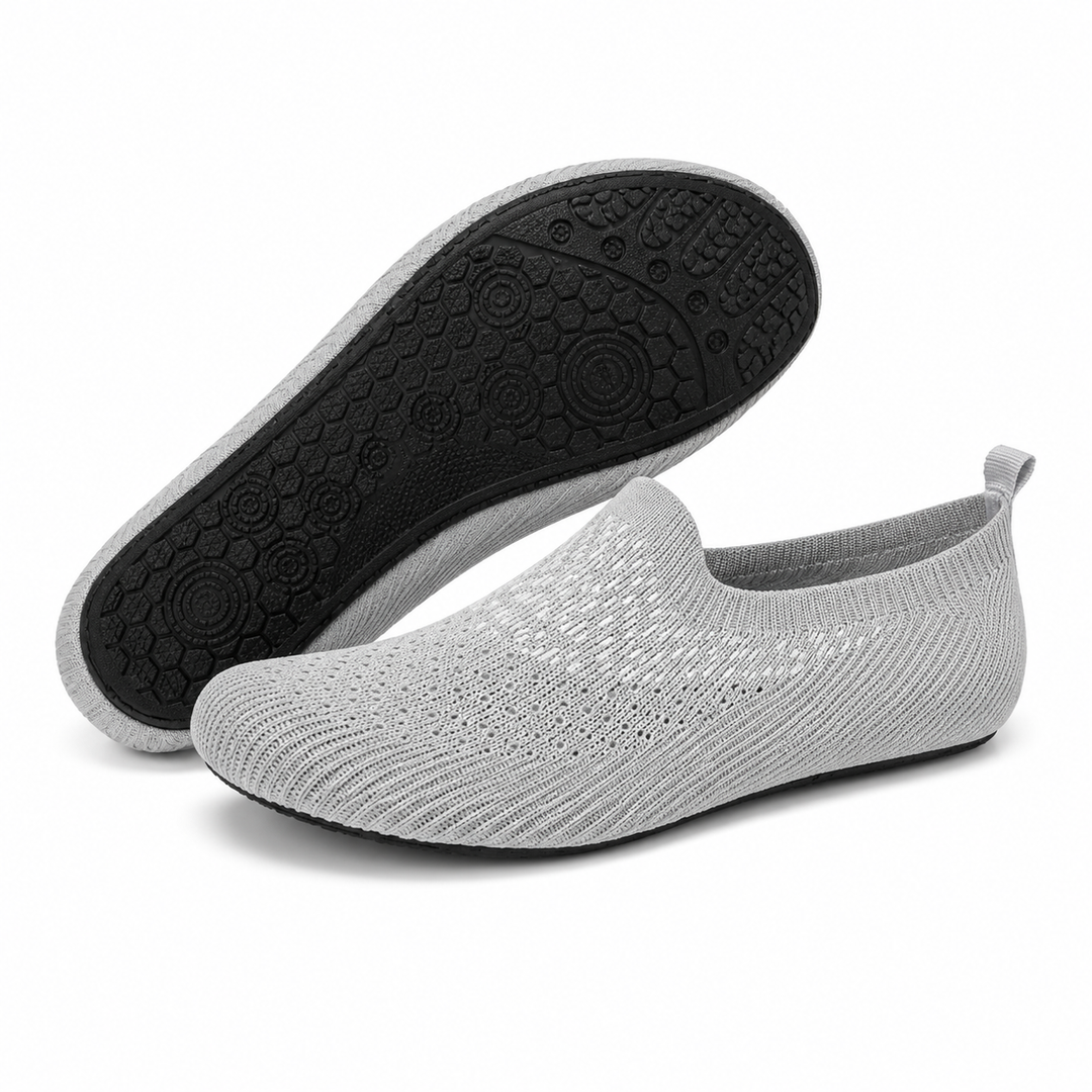 Men's Knit Barefoot Slip-On Athletic Walking Shoes