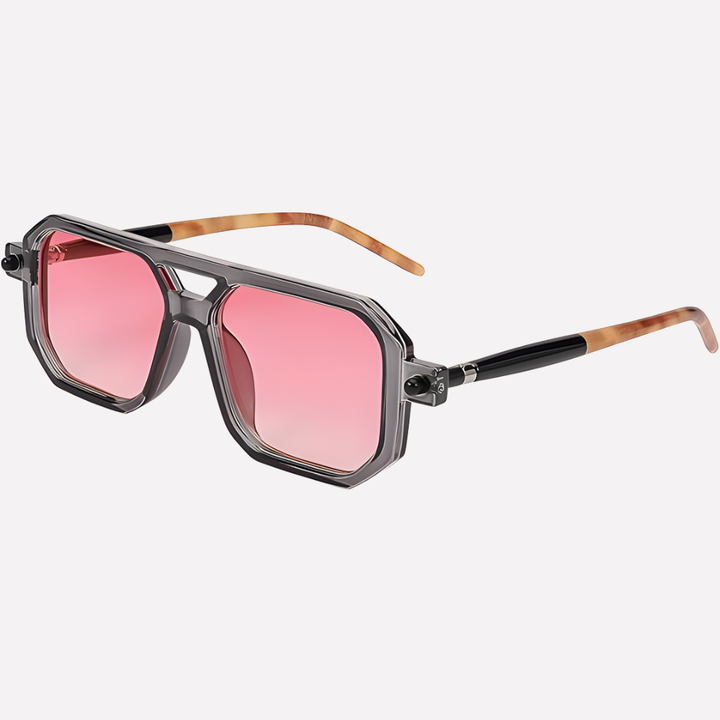 Fashionable unisex vintage aviator eyewear; a cool accessory with UV400 protection for outdoor adventures & travel.