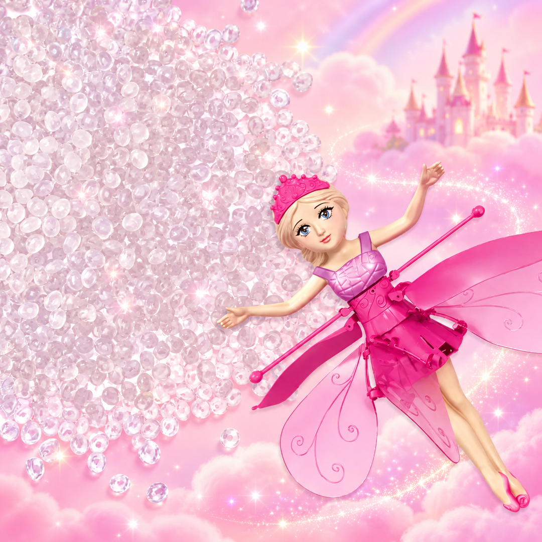 Girls' Flying Interactive Princess Toy