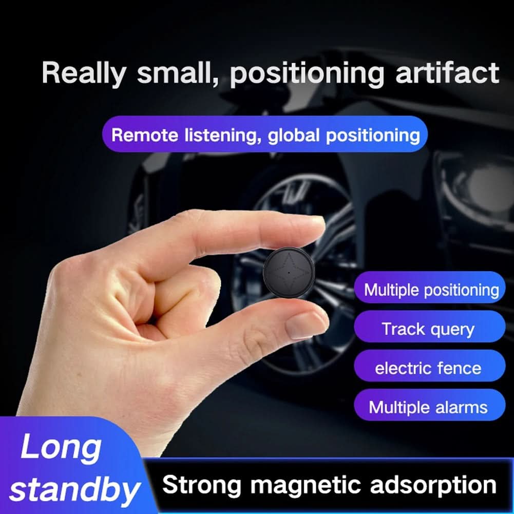 Magnetic GPS tracker for anti-loss security. Protect vehicles, valuables, & pets with real-time tracking gadget.