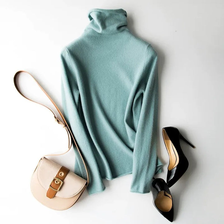 Women's Luxe Turtleneck Sweater