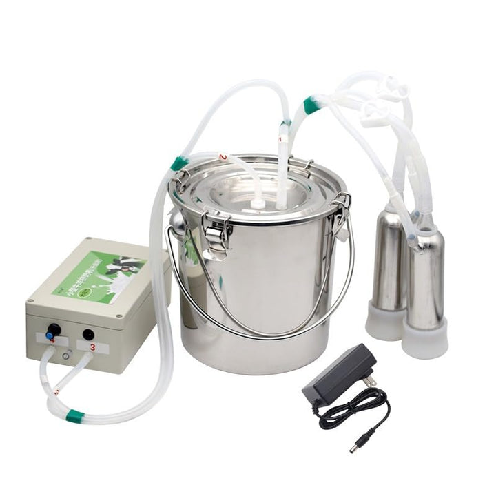 14L Portable Milking Machine with Auto Stop and Pulsation