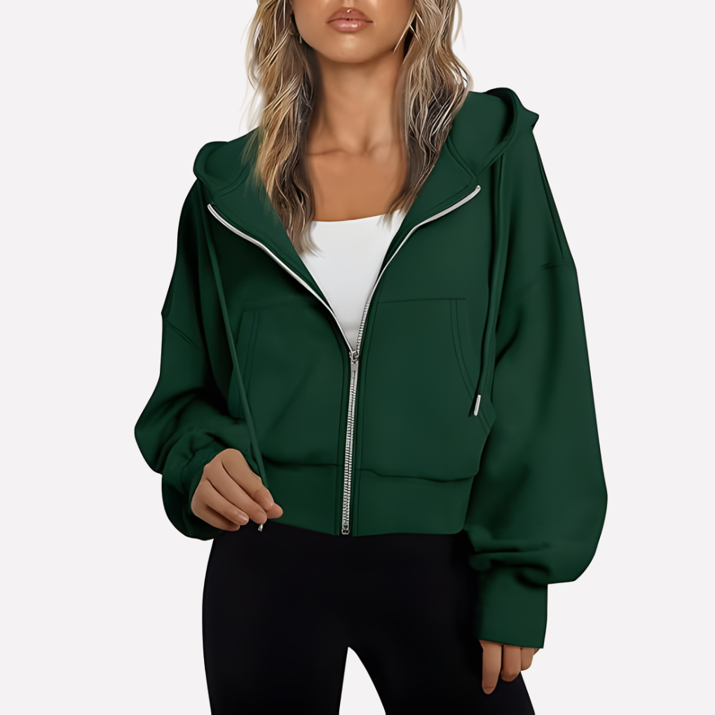 Comfortable women's graphic pullover sweatshirt. Relaxed fit, long sleeve crew neck for effortless casual wear.