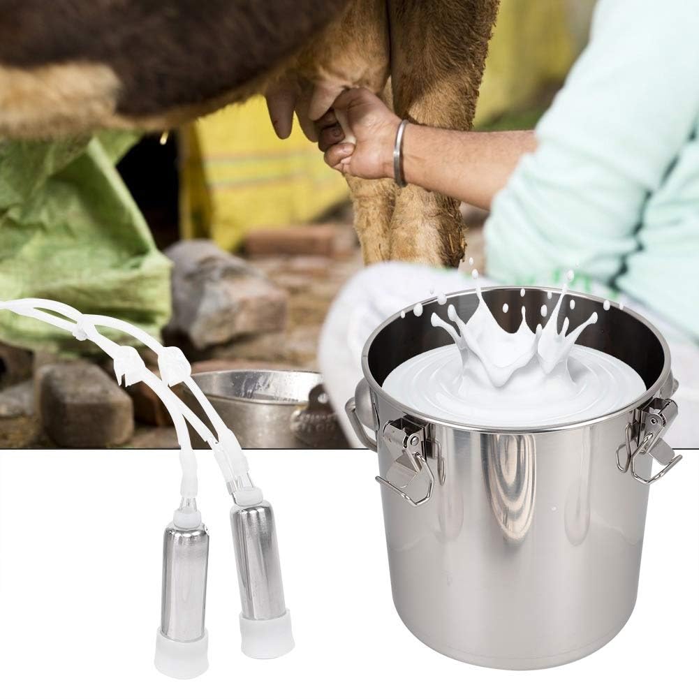 14L Portable Milking Machine with Auto Stop and Pulsation