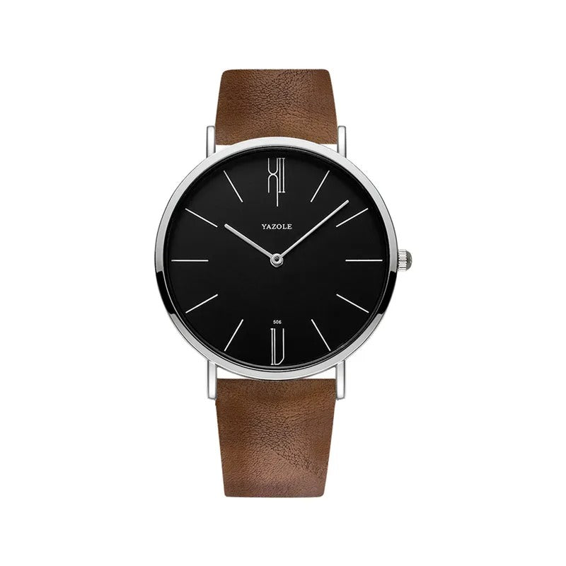Unisex Classic Slim Watch with Strap