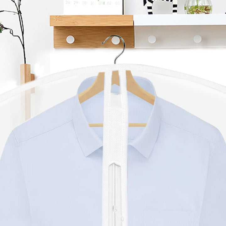 High-quality 71-inch garment bag for formal dresses, gowns, and valuable clothing storage.