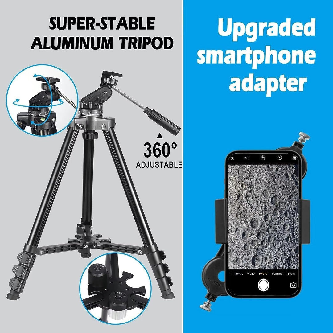 Advanced Stargazing Telescope with Star Tracking App for Adults