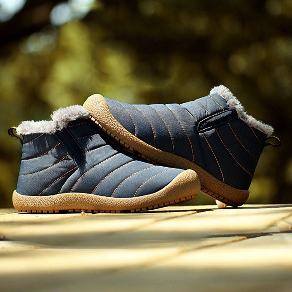 Men's Waterproof Super Warm Ankle Snow Boots