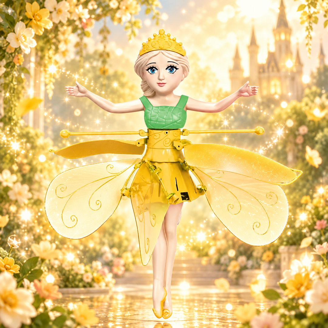 Girls' Flying Interactive Princess Toy