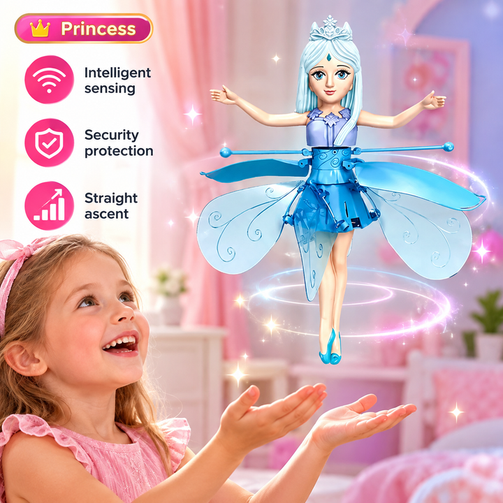 Girls' Flying Interactive Princess Toy