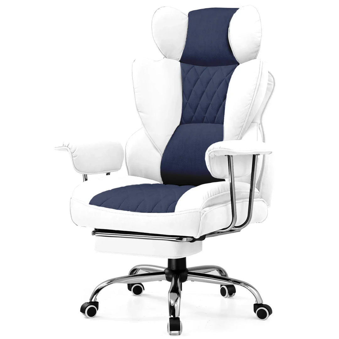 Versatile big & tall gaming office chair, swivel & ergonomic features for ultimate comfort.