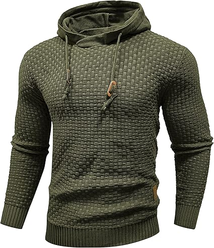 Unisex Diamond Quilted Comfort Hoodie