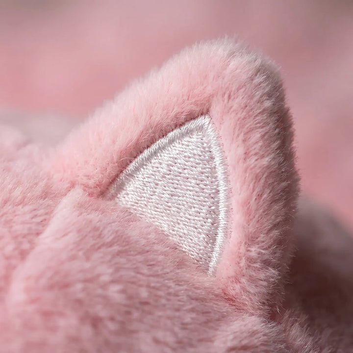 Soft plush kids' sleeping bag & pillow, a portable bed for cozy slumber. Ideal for travel.