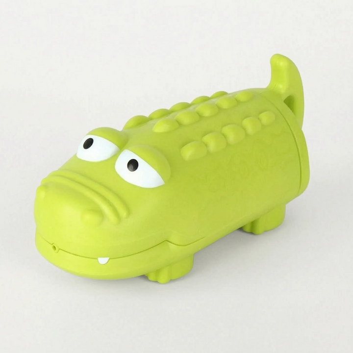Ergonomic animal water toy for children, ideal for easy gripping and fun water play in any setting.