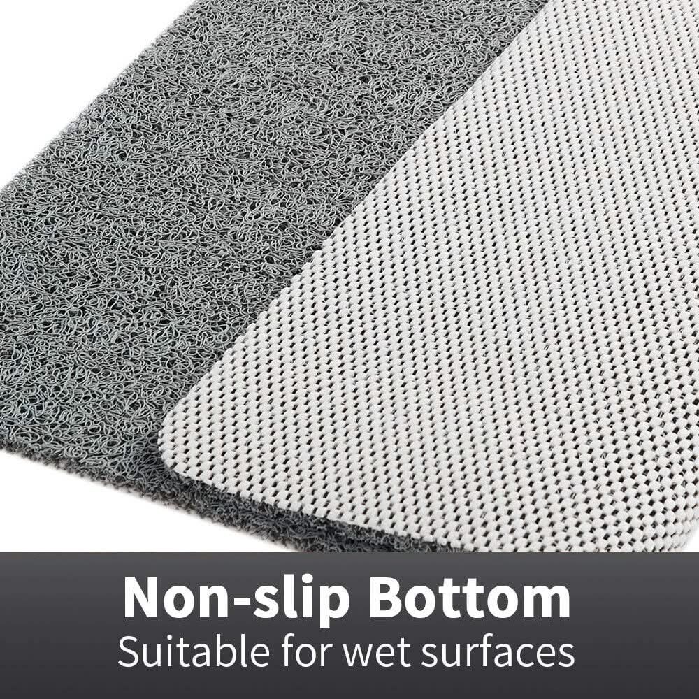 Easy-clean non-slip bath mat with hygienic drainage, essential for modern bathroom safety & home decor.