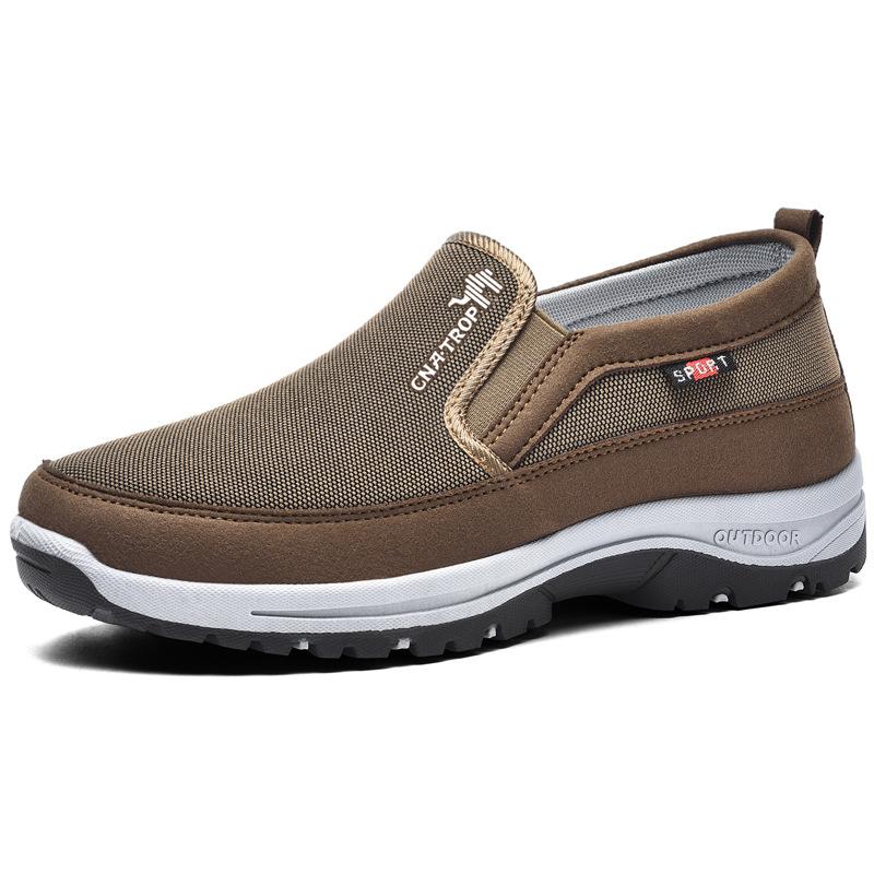 Men's comfortable orthopedic walking shoes, ideal for daily wear, travel & casual activities, providing excellent foot support.