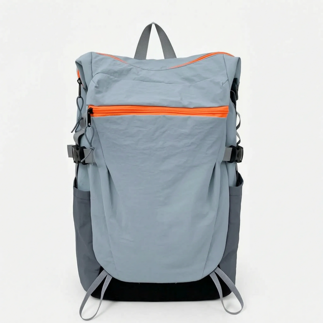 Adventure-ready unisex lightweight hiking backpack, durable nylon for day hikes & weekend trips.