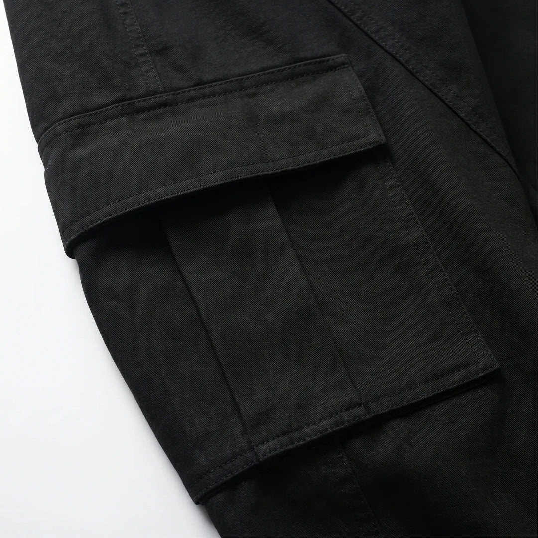 High-rise baggy wide-leg pants for women, featuring a trendy vintage-style streetwear look for comfort.