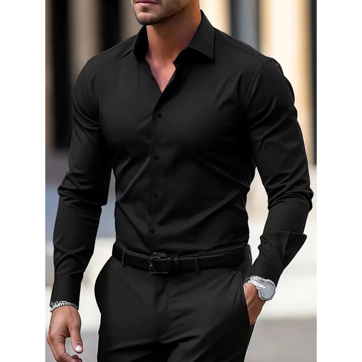 Men's Stylish Slim Fit Spring Button-Down Shirt