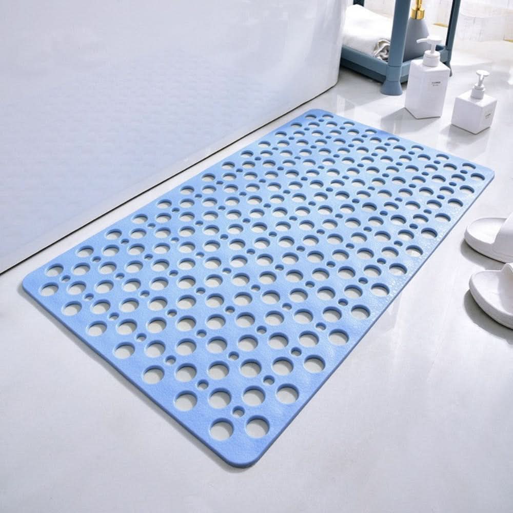 Luxury anti-slip bath mat ensures hygienic safety & comfort. Durable, easy-clean, and features strong grip for showers.