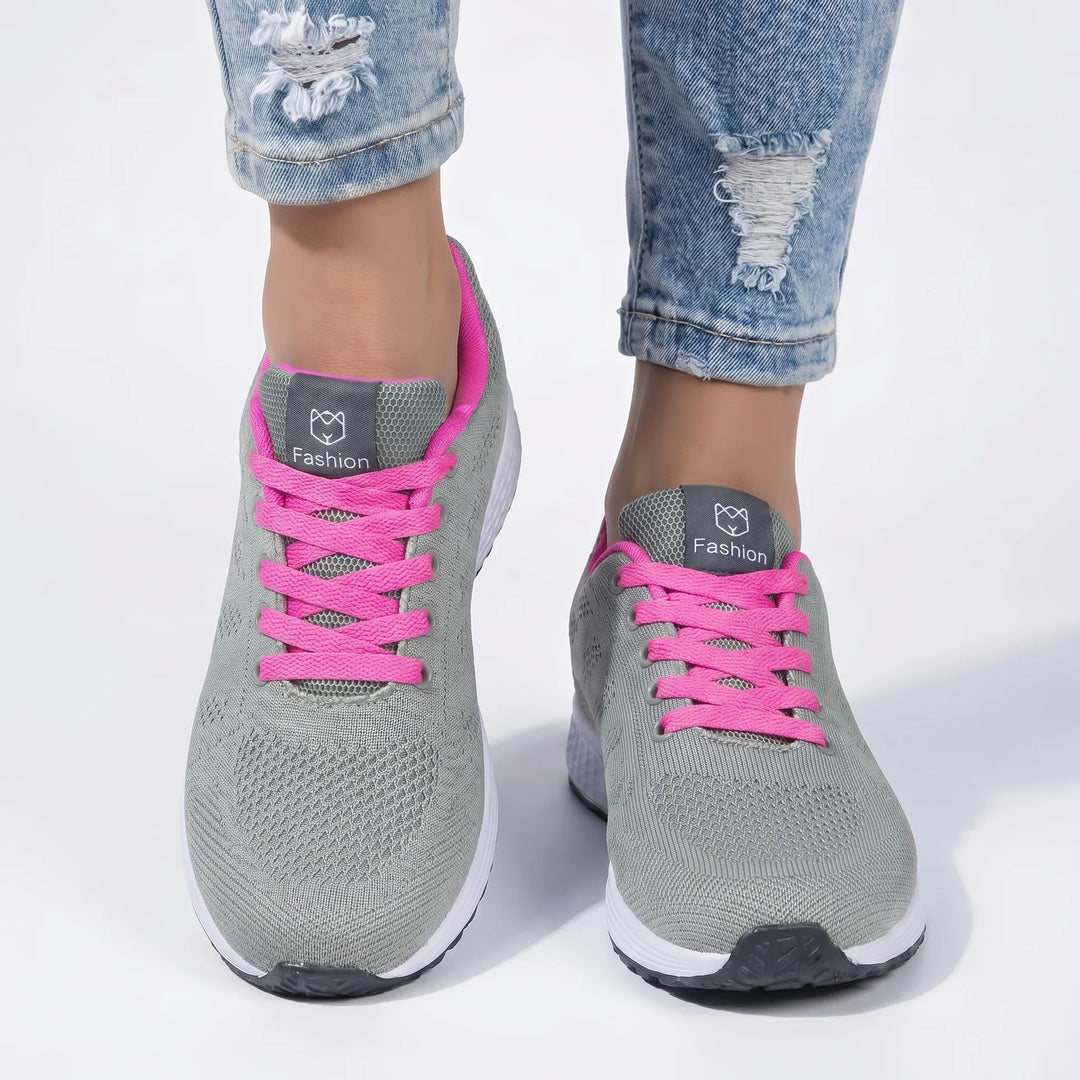 Everyday unisex trainer shoes featuring a flexible, lightweight, and breathable mesh design.