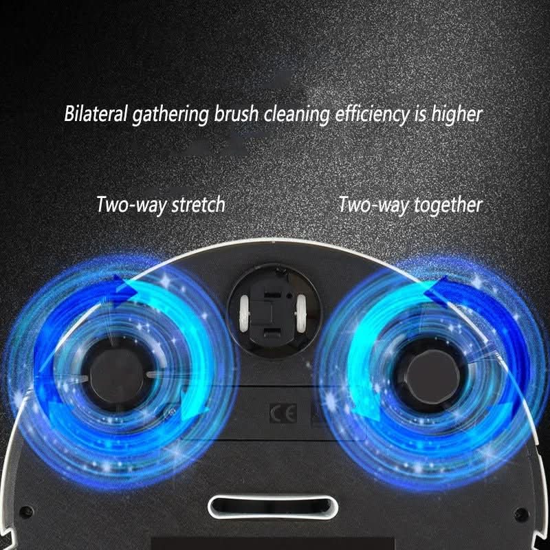 Automated robot vacuum cleaner, perfect for pet hair removal & allergy sufferers. Deep cleans floors with air purification.