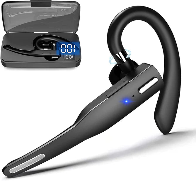 Sleek unisex wireless earbuds with active noise cancellation for immersive audio & clear calls.