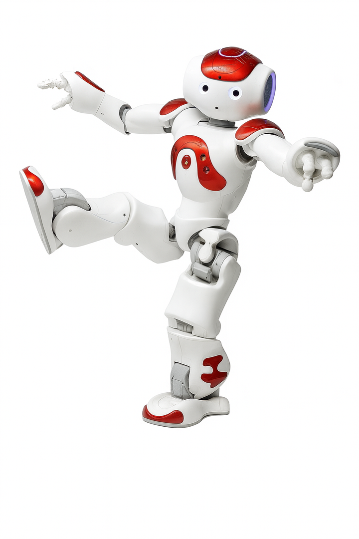 Versatile AI companion robot, an intelligent multi-language personal assistant and smart device for the smart home.