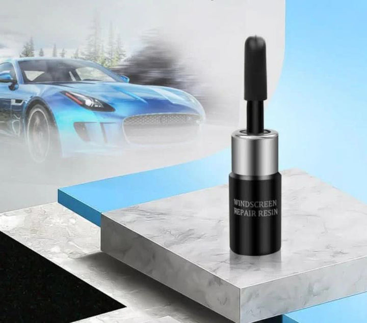 DIY windshield repair kit for easy auto glass chip and crack fixing. Professional resin kit for car care.